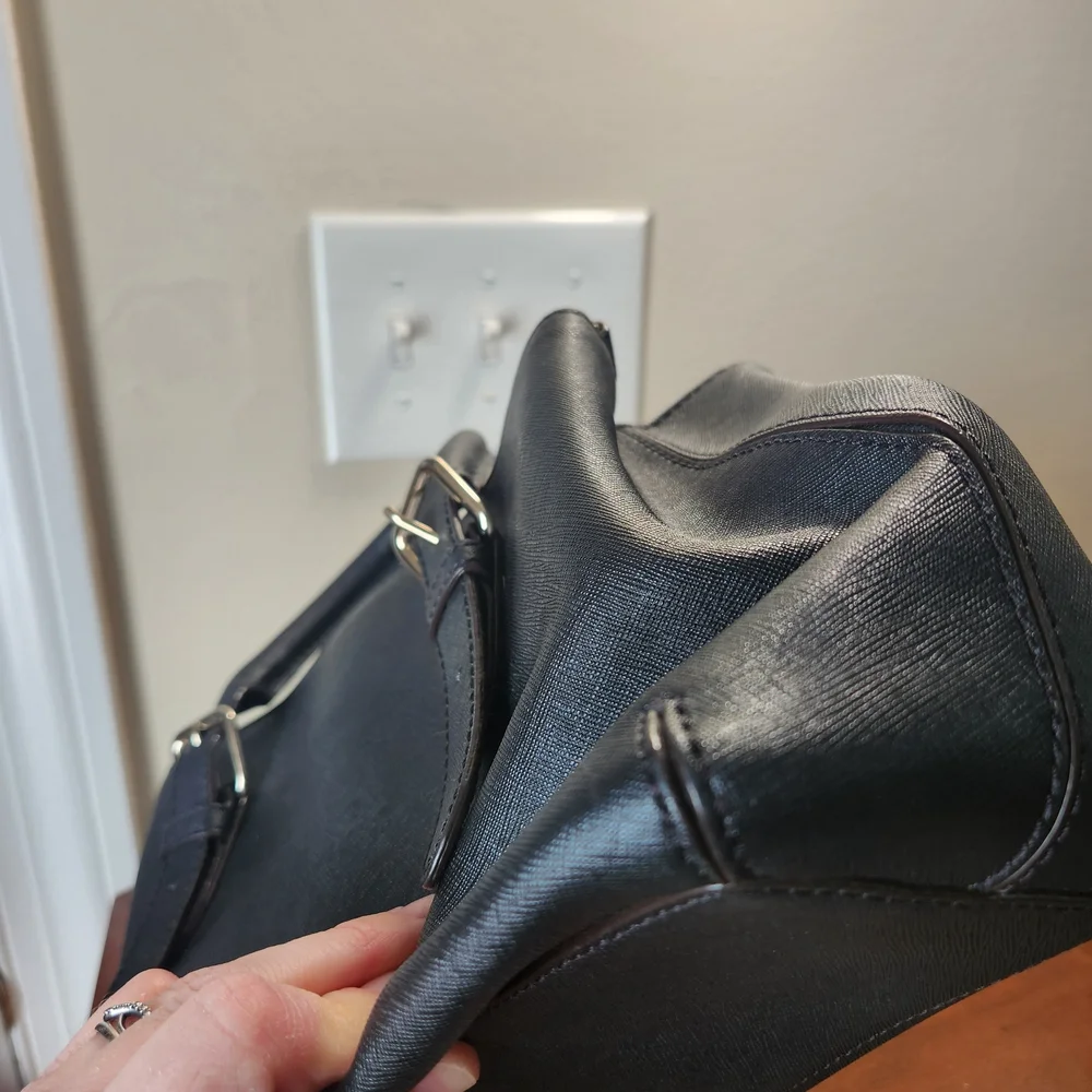 kate spade New York Black Saffiano Leather Handbag - Picture 7 of 15